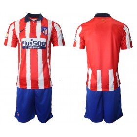 Camisolas de futebol Atlético Madrid Criança Equipamento Principal 2020/21 Manga Curta